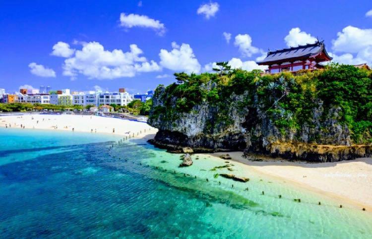 Hotel Gala Naha'S Only Sandy Beach Front All Rooms Oceanview Exterior foto